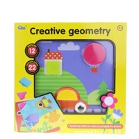 HỘP CHƠI SÁNG TẠO GHÉP HÌNH CREATIVE GEOMETRY 85PCS