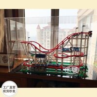 Hộp chống bụi acrylic cho hộp hiển thị trong suốt LEGO 10261 lớn roller coaster