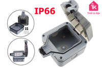Hộp Chống Nước Che Mưa Cho Công Tắc Ổ Cắm Điện Ngoài Trời Cao Cấp TENKO TK-IP66