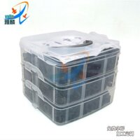 Hộp chốt nhựa vít nhựa ô tô thập cẩm các loại 620 chi tiết OTOX