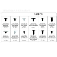 Hộp chốt nhựa vít nhựa xe ô tô 340 chi tiết OTOX