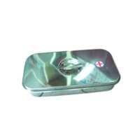 Hộp chữ nhật inox đúc có nắp Vinh Tấn 19x9x4cm