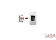 Hộp chứa 2 aptomat kiểu M gắn nổi(SE4CC2)