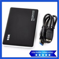 Hộp chứa ổ cứng di động | Ổ cứng gắn ngoài | Box HDD/SSD 2.5 inch SSK HE-V300 chuẩn SATA 3 Kết nối USB 3.0