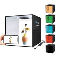 HỘP CHỤP ẢNH SẢN PHẨM 30X30CM CÓ ĐÈN LED PULUZ (TẶNG 6 PHÔNG NỀN)