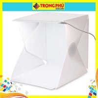 Hộp chụp hình sản phẩm có đèn 30cm, nền trắng chụp đẹp như studio best sales