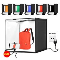 Hộp chụp sản phẩm chuyên nghiệp 60x60x60 cm PULUZ + Tặng kèm 6 phông nền