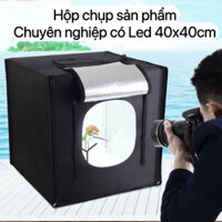 Hộp chụp sản phẩm chuyên nghiệp có led 40x40 006