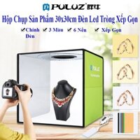 Hộp chụp sản phẩm Puluz 30x30cm hộp chụp hình sản phẩm tặng kèm 6 phông nền