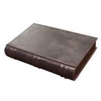 Hộp cigar hình quyển sách Novelist Leather Book Travel Humidor - 5 điếu