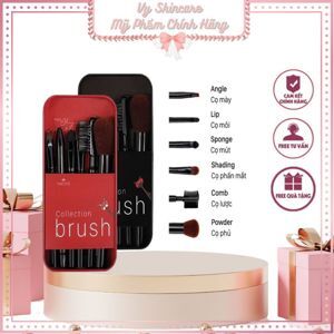 Hộp cọ trang điểm Vacosi ( 6 cây)