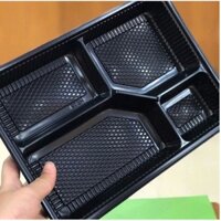 Hộp cơm 4 ngăn nhựa dùng 1 lần giá rẻ nhất shopee