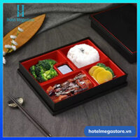 Hộp cơm Bento kiểu Nhật 5 ngăn nhựa ABS cao cấp chuyên dùng cho bếp Nhật, sushi,...