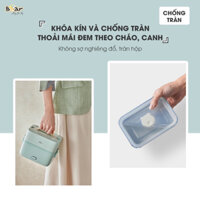 HỘP CƠM CẮM ĐIỆN 2 TẦNG 3 NGĂN - CHÍNH HÃNG BEAR