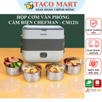Hộp cơm cắm điện 2 tầng 4 ngăn inox giữ nhiệt hâm đóng và tự nấu chín thức ăn, Cà Men Đựng Cơm Đi Làm.