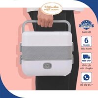 Hộp cơm cắm điện 2 tầng 4 ngăn inox giữ nhiệt hâm đóng và tự nấu chín thức ăn, Cà Men Đựng Cơm Đi Làm. GDKY