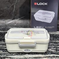 Hộp cơm cắm điện 3 ngăn inox 2Lock Korea