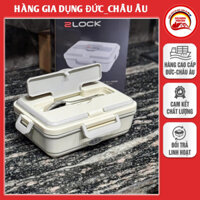 Hộp cơm cắm điện 3 ngăn inox 2Lock Korea 60W 200ml + 200ml + 500ml, hâm nóng nhanh, an toàn