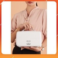 Hộp cơm cắm điện AUX DF12, 2 tầng 3 ngăn, dung tích 1 lít  |rubianh.0510|