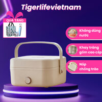 Hộp cơm cắm điện bear cao cấp 1 tầng 3 ngăn không dùng nước giữ trọn hương vị tươi ngon  an toàn sk