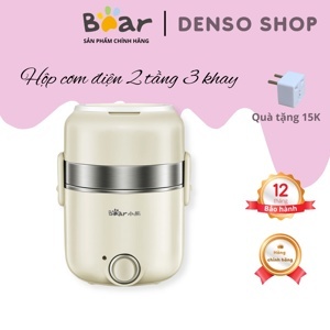 Hộp cơm cắm điện Bear DFH-B20Q5 - nấu, hâm thức ăn