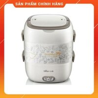 Hộp cơm cắm điện Bear DFH-S2017, 3 tầng, sử dụng inox 304 cao cấp, nhỏ gọn và tiện lợi - ảnh thật