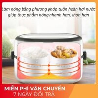 Hộp cơm cắm điện DFH-F100, 1 tầng 2 bát gốm sứ, nấu chín, hâm nóng và giữ nhiệt |BH 12 THÁNG|