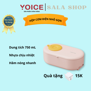 Hộp cơm cắm điện hâm nóng 750ml Yoice Y-BDH1