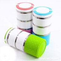 Hộp cơm - Camen 3 tầng giữ nhiệt