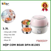 Hộp cơm điện 2 tầng 1.3L Bear DFH-B13E5