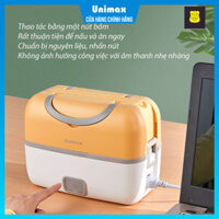 Hộp cơm điện 2 tầng 3 ngăn ZG-MD666 công suất cao 200W thao tác thuận tiện giữ ấm lâu nấu cơm trực tiếp