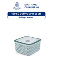 Hộp Cơm, Đựng đồ ăn thức uống giữ ấm Sứ sinh dưỡng Minh Long - 15 cm - Komos