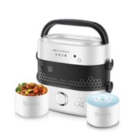 Hộp cơm giữ nhiệt 2 TẦNG 4 LÕI SỨ hâm nóng văn phòng cao cấp