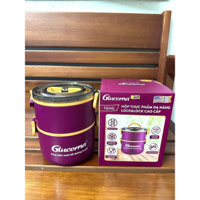 Hộp cơm giữ nhiệt 2 tầng Lock - HKm sữa