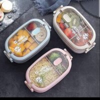 Hộp Cơm Giữ Nhiệt 2 Tầng Ruột Inox