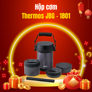 Hộp cơm giữ nhiệt 3 ngăn của Thermos JBG-1801