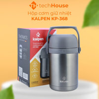 Hộp cơm giữ nhiệt 3 ngăn Inox Kalpen KP-368 - Bảo hành chính hãng 2 năm, dung tích 1.8L, giữ nhiệt lên đến 8 giờ