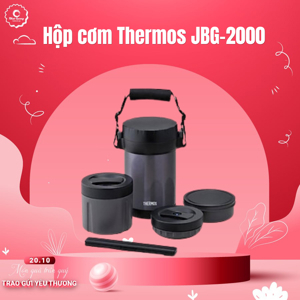 Hộp cơm giữ nhiệt 3 ngăn Thermos JBG -2000