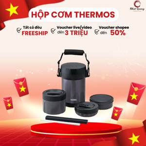 Hộp cơm giữ nhiệt 3 ngăn Thermos JBG -2000