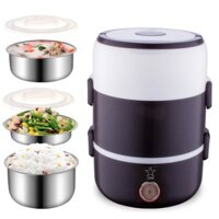 Hộp Cơm Giữ Nhiệt 3 Tầng Cắm Điện Nhật Bản