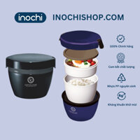 Hộp cơm giữ nhiệt Asvel Nhật Bản (HLB – CD800) 800ml họa tiết Trăng&Thỏ kèm túi Inochi