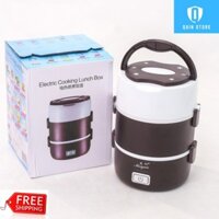 Hộp Cơm Giữ Nhiệt Cắm Điện 3 Tầng Lunch Box Tiện Dụng