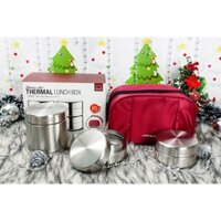 Hộp cơm giữ nhiệt inox 304 kèm đũa và túi giữ nhiệt Lock&Lock LHC8015