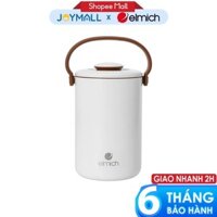 Hộp cơm giữ nhiệt inox 304 Elmich EL8377 2L, Hàng chính hãng, 3 hộp đựng, nắp chống thoát nhiệt - JoyMall
