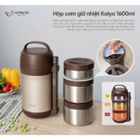 HỘP CƠM GIỮ NHIỆT KAIYO 1600ML - Bảo hành 12 tháng