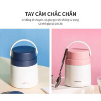Hộp cơm giữ nhiệt LocknLock LHC8042 700ml 🔥 Hộp cơm giữ nhiệt từ 6 đến 12 tiếng