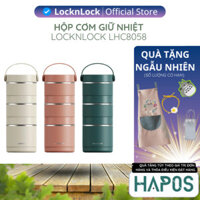 Hộp cơm giữ nhiệt LocknLock Chính hãng có thể xếp chồng LHC8058 - Hapos Mall