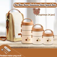 Hộp cơm Giữ Nhiệt Phong Cách Nhật Bản Chống Tràn Có Thể Dùng Trong Lò Vi Sóng Mới Cho Học Sinh