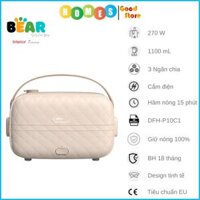 Hộp Cơm Giữ Nhiệt, Tự Hâm Nóng Và Nấu Chín Đa Năng 3 Ngăn DFH-P10C1, Dung Tích 1.2L Công Suất 300W - Hàng Chính Hãng
