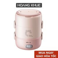 Hộp cơm giữ nhiệt văn phòng cắm điện 3 tầng Bear DFH-B20S6 - Bảo hành 18 Tháng